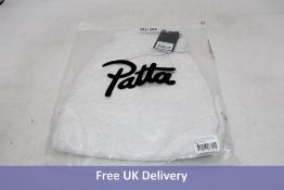 Patta Basic Waffle Shorts, Grey, Size M