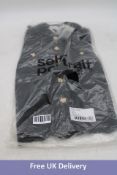 Self-Portrait Lace Top, Black, Size 12