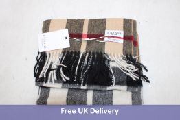 Kiltain Thompson Fringe Scaff, Exploded Camel, One Size
