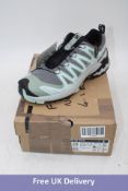 Salomon XA Pro 3D V9 Trainers, Quiet Shade/Lily Pad/Blue Haze, UK 5.5. Box damaged