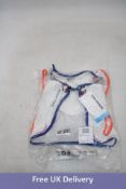 Salomon Pulse 2 Unisex Running Vest with Flasks Included, White, Size L