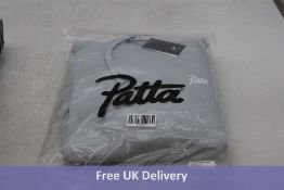 Patta Basic Hoodie, Pearl Blue, Size M