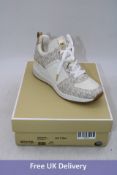 Michael Kors Georgie Trainers, Vanilla, UK Size 5.5