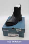 Geox Womens D Iridea ABX Ankle Boots, Black, UK 7