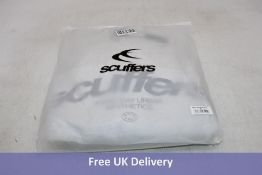 Scuffers Iconic Hoodie, Light Grey, Size M