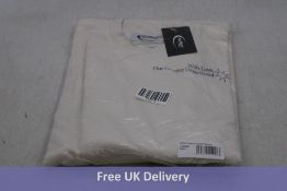 Scuffers Star Sweatshirt, Ecru, Size L