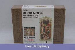 Three Rolife Book Nook Kit, Floral Corner, for age 14+