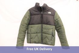 The North Face 1996 Retro Puffer Jacket, Green/Black, Size M