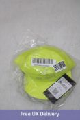 Arc'teryx Logo Flat Brim Trucker Hat, Sprint Yellow