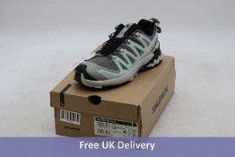 Salomon XA Pro 3D V9 Trainers, Quiet Shade/Lily Pad/Blue Haze, UK 7
