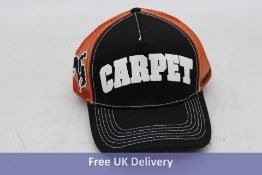 Three Carpet Company Cowboy Trucker Hats, Black/Brown