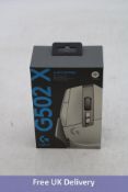 Logitech G Series G502 X Lightspeed Wireless Gaming Mouse, White