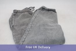 Velour Garments Sweatpants, Vintage Grey, Size S