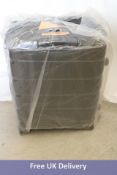 American Tourister Air Move Spinner Suitcase, Black, Size 66cm. Box damaged
