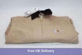 Carhartt Detroit Jacket, Dusty Brown, Size L