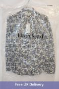Hartford Coraz Printed Cotton Shirt, Multi, Size 2