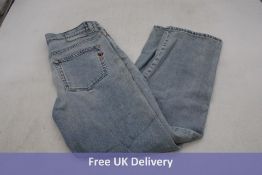 Diesel 2016 D Air Z Jeans, Light Blue, W26/L32. Used