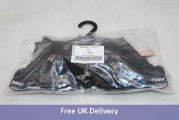 Two Puma Bras to include 1x Push Up Bra, Black, EU 85A, 1x Shirt Bra, Black, EU 75A