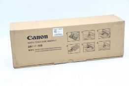 Four Canon Waste Toner Case Assemblies. Box damaged