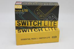 Two Orzly Essential Packs for Nintendo Switch Lite
