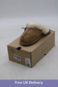 Shepherd of Sweden Jessica Slippers, Chestnut, UK 5