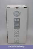Mr Eds E24 Big Boss Pro X E/24 Shisha, Gold. OVER 18's ONLY