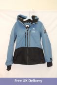 Montec Ski Jacket, Blue/Black, Size M, No Label