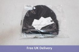 Three American Vintage East Beanie, Black, One Size