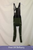 Gorewear Spinshift Thermo Bib Tights, Utility Green, Size L
