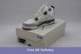 Nike SB Air Jordan 4 Retro SP, Pine Green/White, UK 9