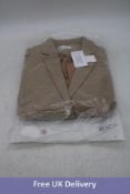 American Vintage Viabay Blazer, Caramel, Size XS/S
