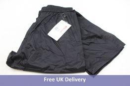 Men's Marmot PreCip Eco Full Zip Waterproof Trousers, Black, Size M
