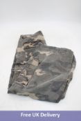 Vague Studios Home Grown Carter Loose Jeans, Camo, Size W32