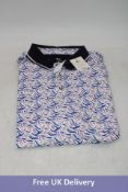 Giordano Men's Collard T-Shirt, Multi, Size M