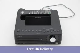 Sony NAS E35 HD Giga Juke Hi-Fi system, with FM, DAB, USB and HDD. No box. With speakers, remote, sp