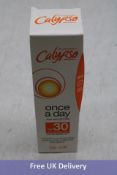 Twelve 200ml Bottles Calypso Once A Day SP30 Sun Protection Cream