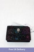 Kurt Geiger Rhinestone Embellished Mini Shoreditch Bag, Black/Multi
