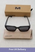 Two Pairs Meller Sunglasses to In Include 1x NAY3 Tigcar, Frames Brown/Lenses Black, 1x MU Tutcar, F