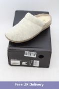 Sorel Woman's Nakiska Scuff Slippers, Ancient Fossil/Gum, UK 5. Box damaged