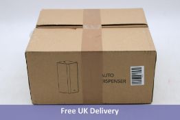 Two GWSD31 Automatic Soap Dispensers, Battery Powered, Silver, Not checked