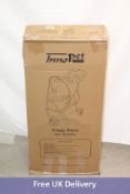 InnoPet Allure Lightweight 3 Wheeled Pet Stroller, Onyx. Box damaged