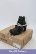 New Rock M-TRCASCO004ES-V2 Ankle Boots, Black, Size 38