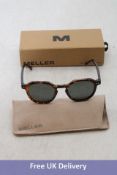 Two Pairs Meller Sunglasses to include 1x CH4-TIGOLI, Frames Brown/Lenses Black, 1x CH4-Mossoli, Fra