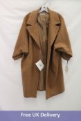 Biancoghiaccio Alassio Coat, Camel, Size 48