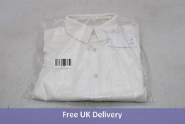 WNU The Classic Denim Shirt, Off White, UK 8