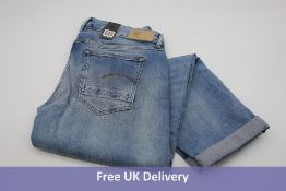 G-Star Women's Kate Boyfriend Jeans, Mid Wash Blue, 29W 34L