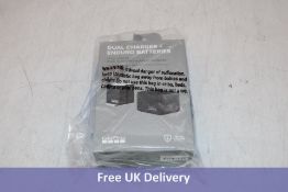 GoPro Dual Battery Charger with 2x Enduro Batteries, for HERO12, HERO11 and HERO10, Black