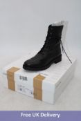 Geox Hoara Boots, Black, UK 7.5. Box damaged