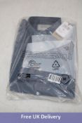 Carhartt Longsleeve Madison Cotton Button-Down Collar Shirt, Blue, Size M
