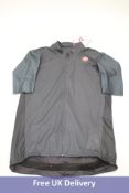 Castelli Endurance Elite Short Sleeve Jersey, Dark Grey, Size L